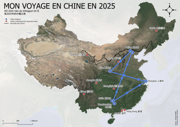 Mon voyage en Chine